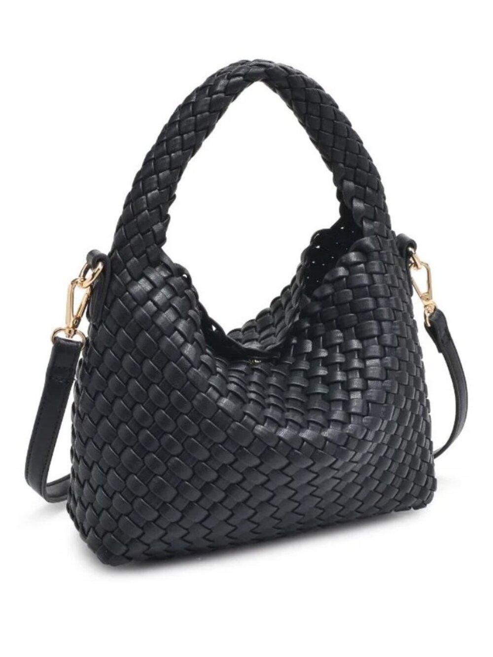 MODA LUXE Jessamine Woven Satchel